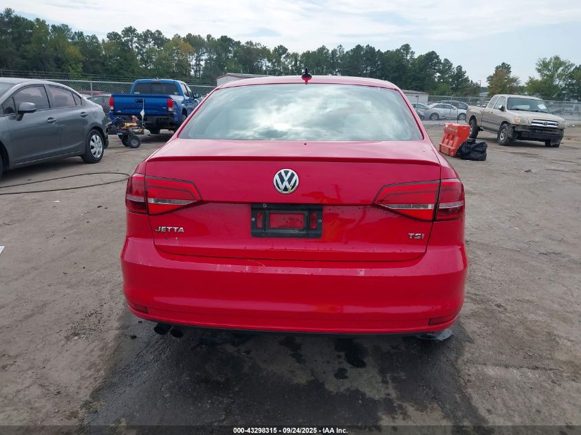 2015 Volkswagen Jetta 1.8T Sport VIN: 3VWD17AJ7FM344300 Lot: 43298315