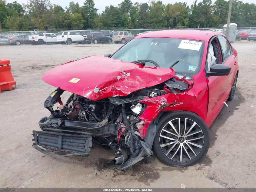 2015 Volkswagen Jetta 1.8T Sport VIN: 3VWD17AJ7FM344300 Lot: 43298315