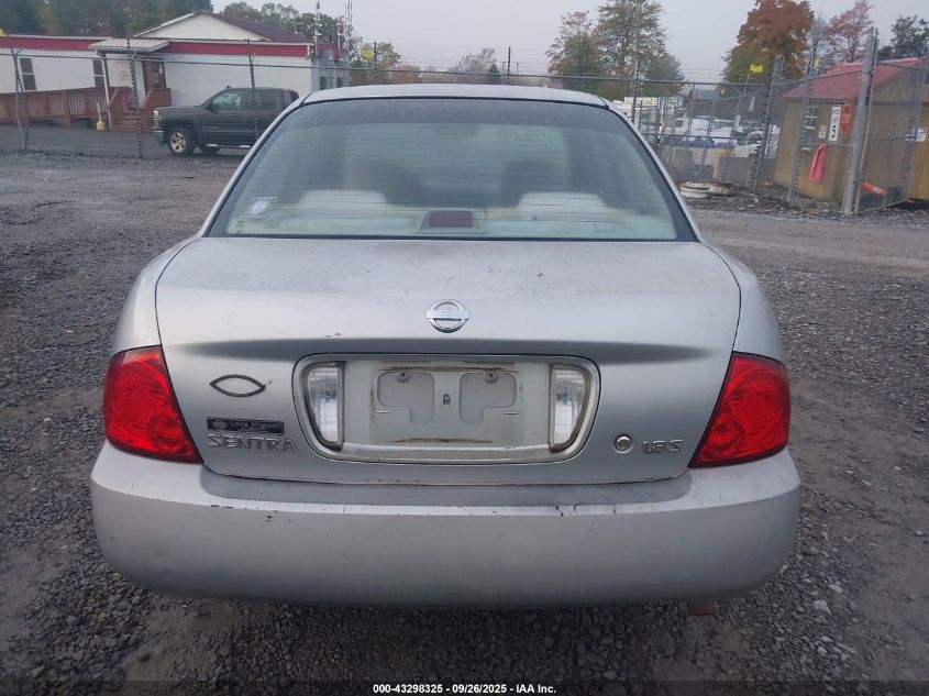 2004 Nissan Sentra 1.8S VIN: 3N1CB51D24L482181 Lot: 43298325