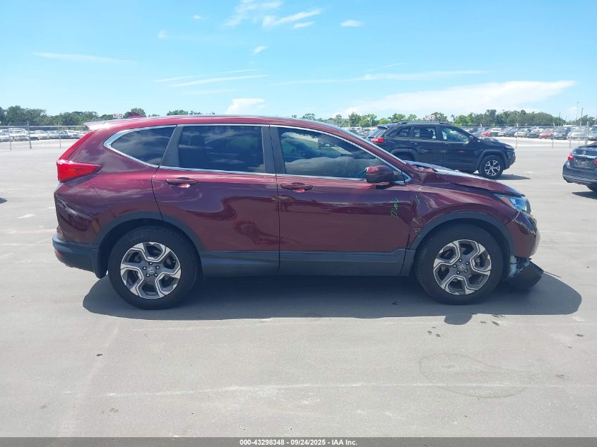 2019 Honda Cr-V Ex VIN: 7FARW1H50KE018468 Lot: 43298348