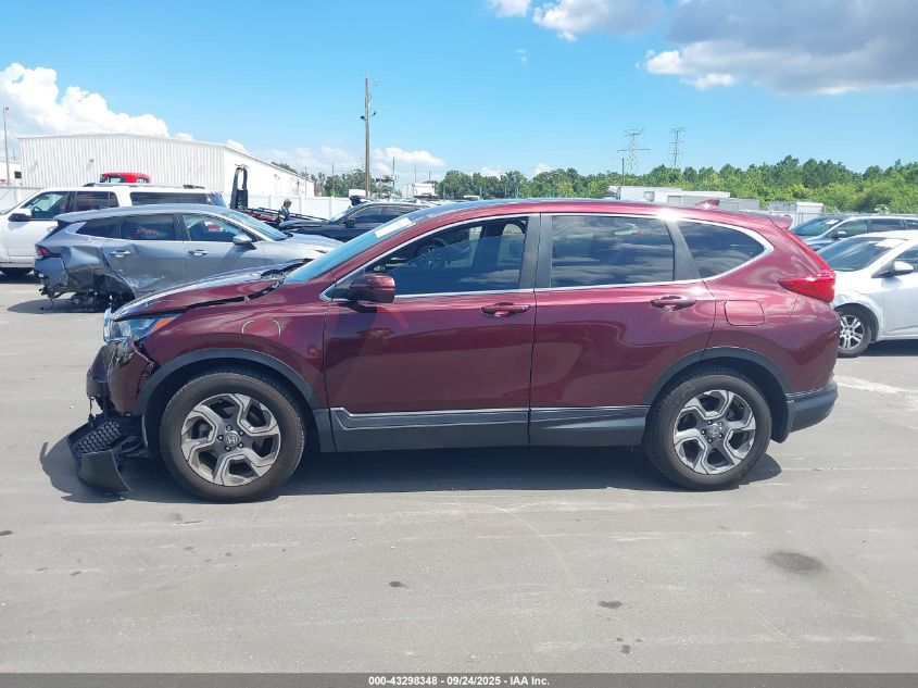2019 Honda Cr-V Ex VIN: 7FARW1H50KE018468 Lot: 43298348