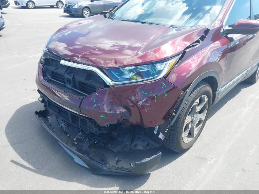 2019 Honda Cr-V Ex VIN: 7FARW1H50KE018468 Lot: 43298348