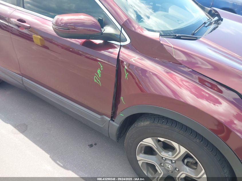 2019 Honda Cr-V Ex VIN: 7FARW1H50KE018468 Lot: 43298348