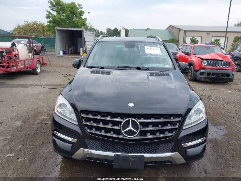 2012 Mercedes-Benz Ml 350 4Matic VIN: 4JGDA5HB6CA011077 Lot: 43298369