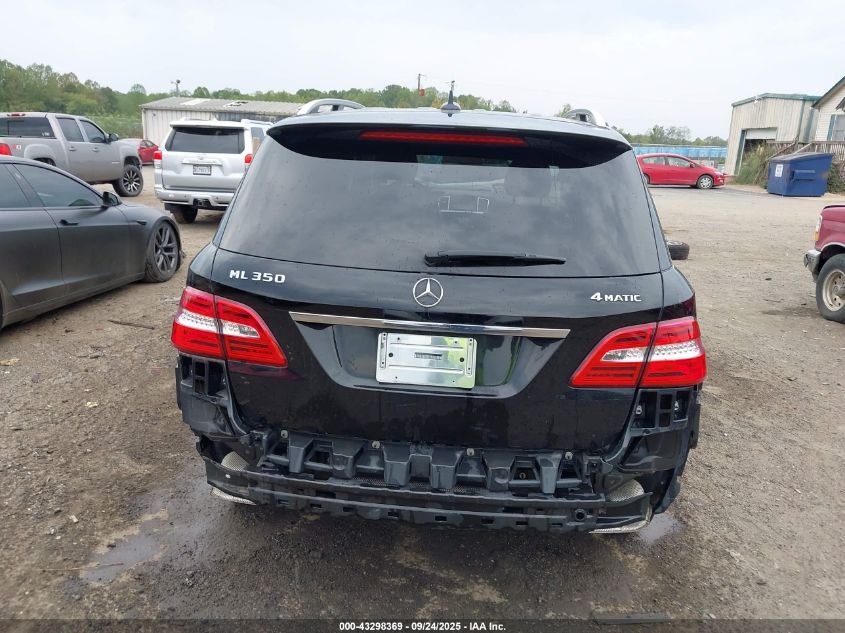 2012 Mercedes-Benz Ml 350 4Matic VIN: 4JGDA5HB6CA011077 Lot: 43298369
