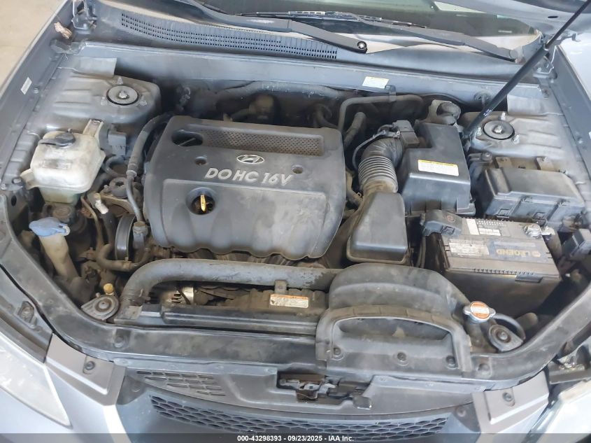 2008 Hyundai Sonata Gls VIN: 5NPET46C48H392470 Lot: 43298393