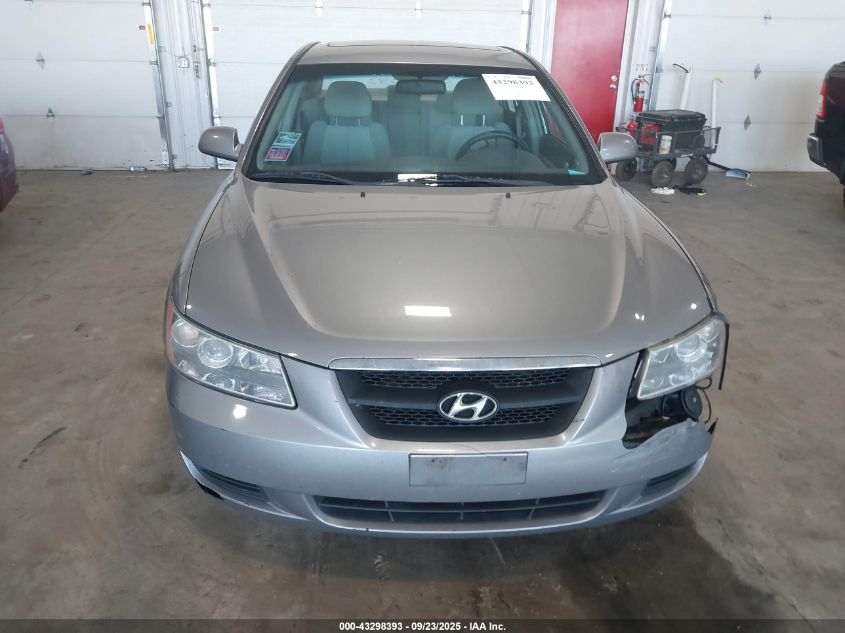 2008 Hyundai Sonata Gls VIN: 5NPET46C48H392470 Lot: 43298393