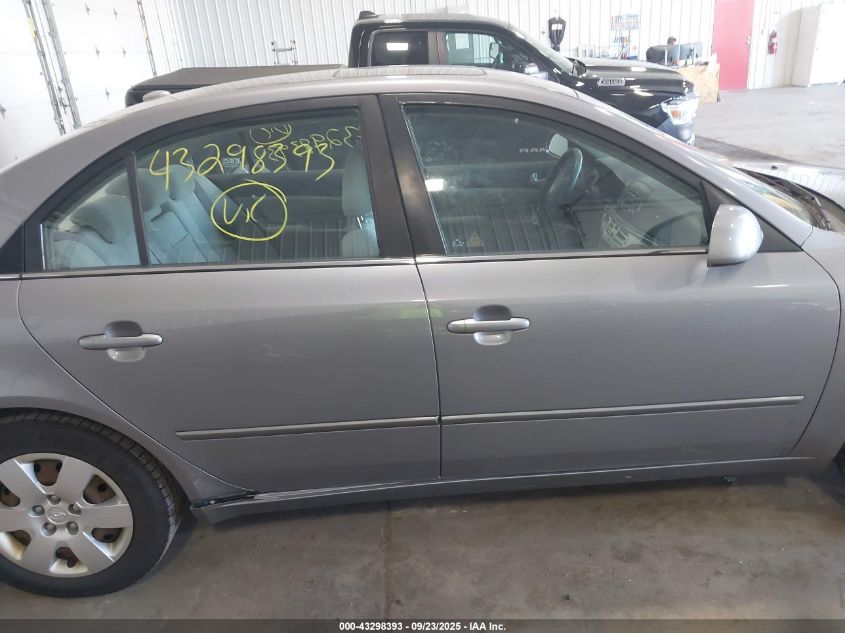 2008 Hyundai Sonata Gls VIN: 5NPET46C48H392470 Lot: 43298393