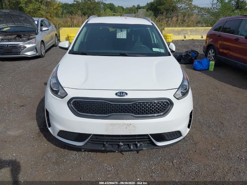 2019 Kia Niro Lx VIN: KNDCB3LCXK5262841 Lot: 43298478