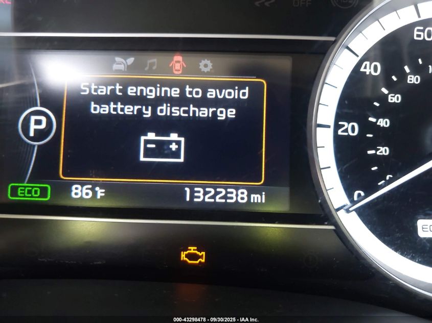 2019 Kia Niro Lx VIN: KNDCB3LCXK5262841 Lot: 43298478