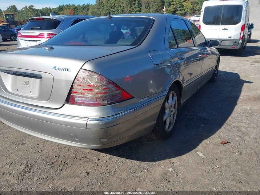 2006 Mercedes-Benz S 430 4Matic VIN: WDBNG83JX6A476231 Lot: 43298481