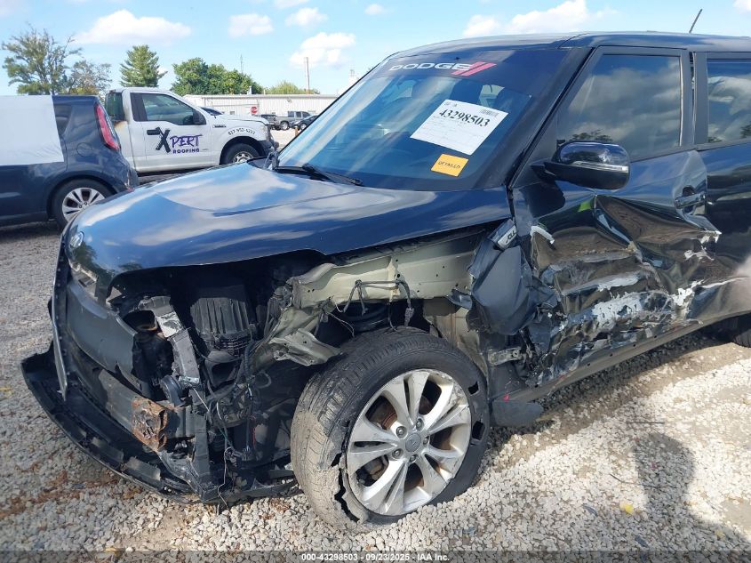 2014 Kia Soul + VIN: KNDJP3A55E7060950 Lot: 43298503