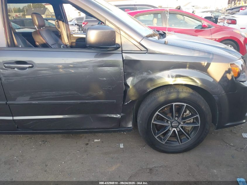 2017 Dodge Grand Caravan Gt VIN: 2C4RDGEG4HR766955 Lot: 43298510