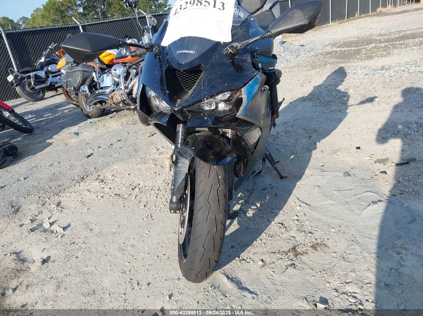 VIN JKBZXJJ16SA022619 2025 KAWASAKI ZX636 K