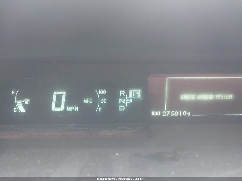 2010 Toyota Prius Ii VIN: JTDKN3DU1A5059894 Lot: 43298524