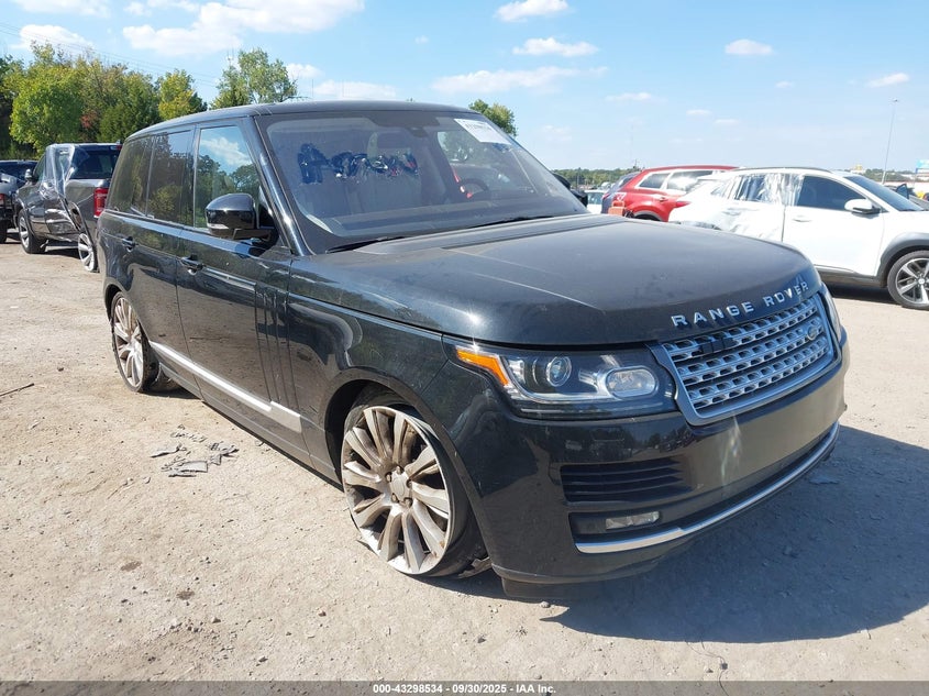 LAND ROVER RANGE ROVER 5.0L V8 SUPERCHARGED