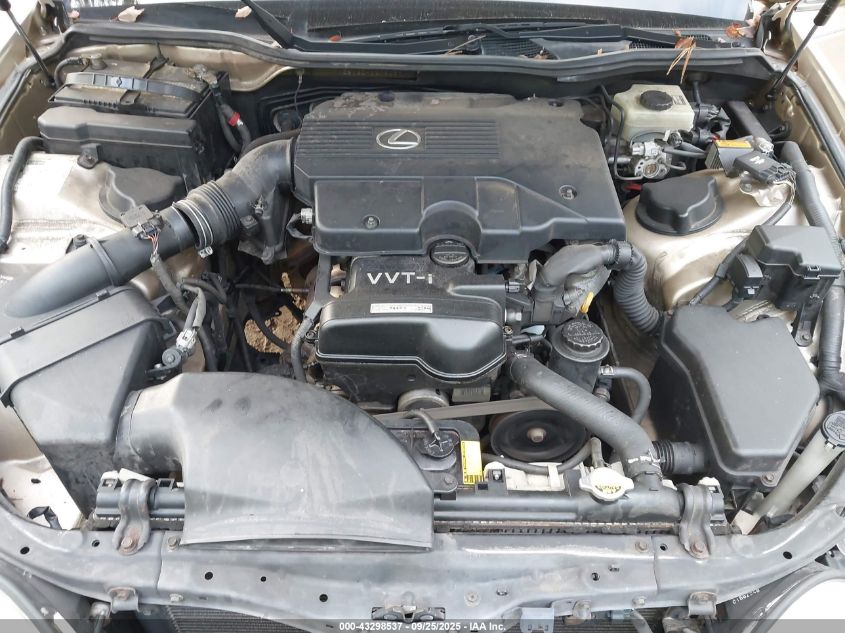 2005 Lexus Gs 300 VIN: JT8BD69S250205037 Lot: 43298537