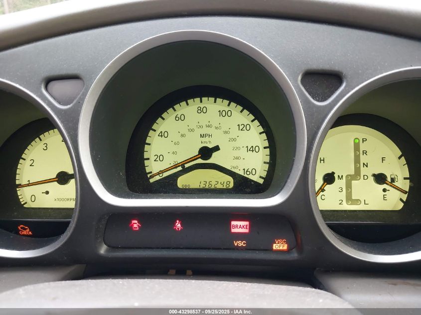 2005 Lexus Gs 300 VIN: JT8BD69S250205037 Lot: 43298537