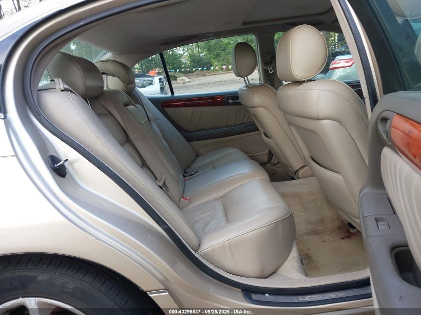 2005 Lexus Gs 300 VIN: JT8BD69S250205037 Lot: 43298537