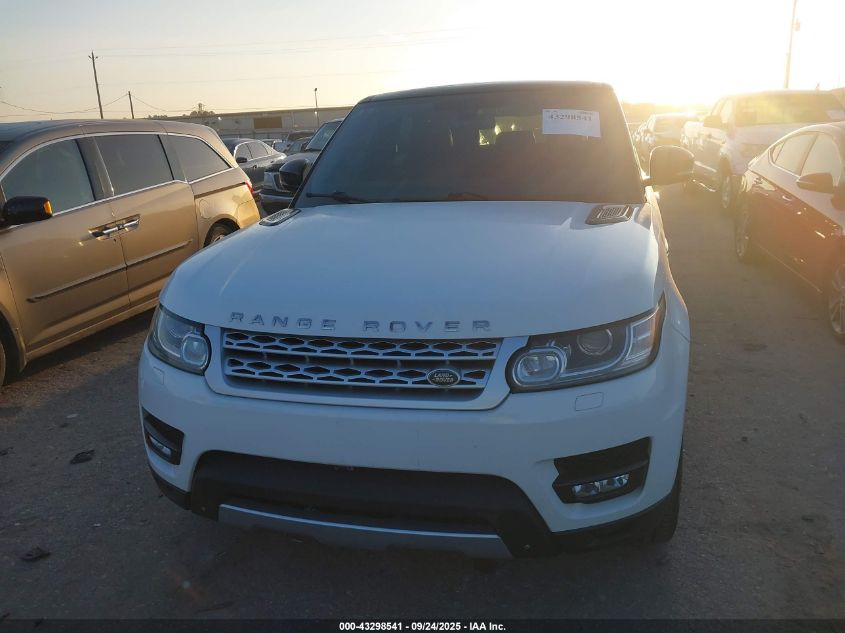2015 Land Rover Range Rover Sport 5.0L V8 Supercharged VIN: SALWR2TF4FA615870 Lot: 43298541