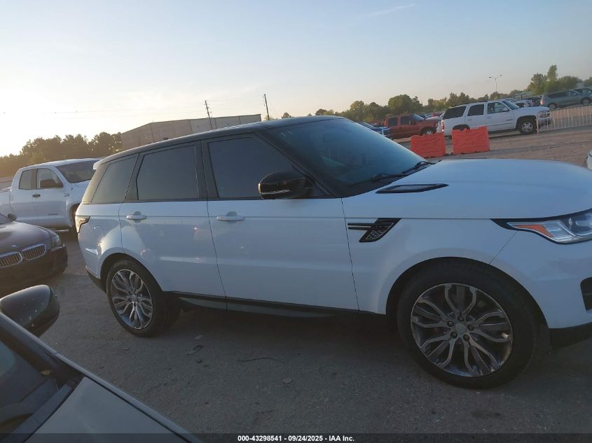 2015 Land Rover Range Rover Sport 5.0L V8 Supercharged VIN: SALWR2TF4FA615870 Lot: 43298541