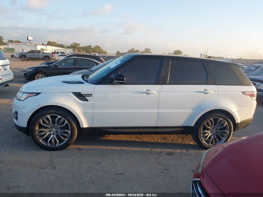 2015 Land Rover Range Rover Sport 5.0L V8 Supercharged VIN: SALWR2TF4FA615870 Lot: 43298541