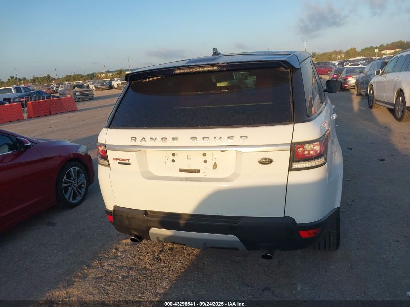 2015 Land Rover Range Rover Sport 5.0L V8 Supercharged VIN: SALWR2TF4FA615870 Lot: 43298541