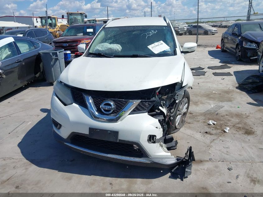 2015 Nissan Rogue Sv VIN: KNMAT2MT7FP562280 Lot: 43298548