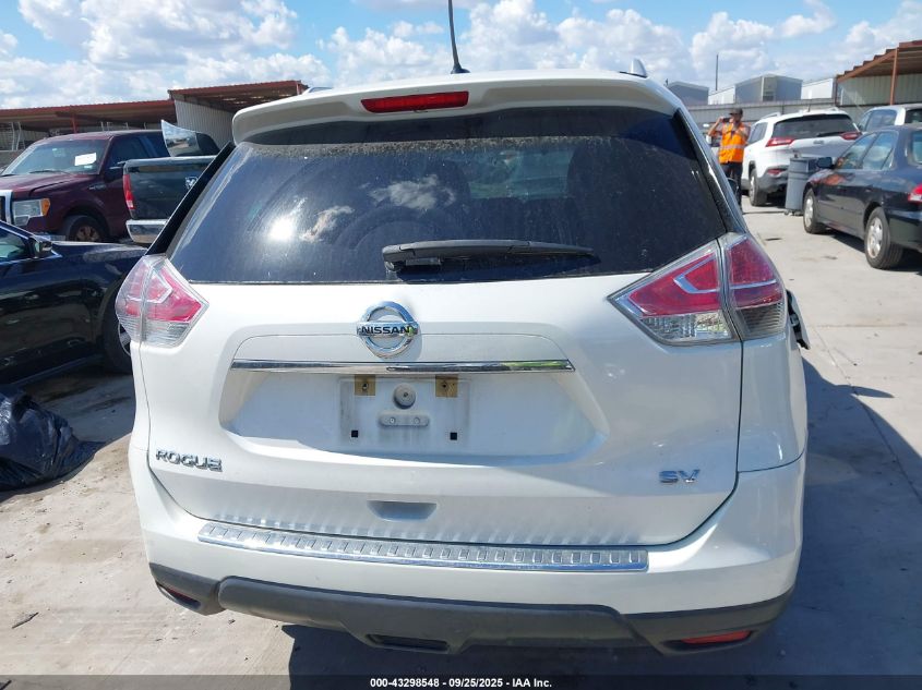 2015 Nissan Rogue Sv VIN: KNMAT2MT7FP562280 Lot: 43298548