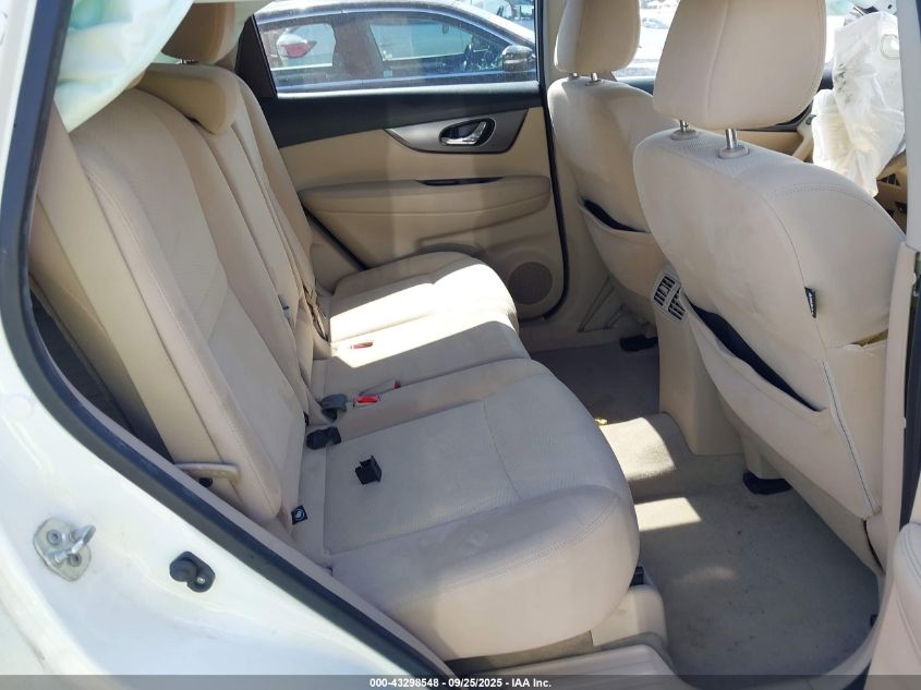 2015 Nissan Rogue Sv VIN: KNMAT2MT7FP562280 Lot: 43298548