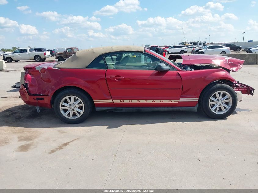 2008 Ford Mustang V6 Deluxe/V6 Premium VIN: 1ZVHT84N285201540 Lot: 43298555