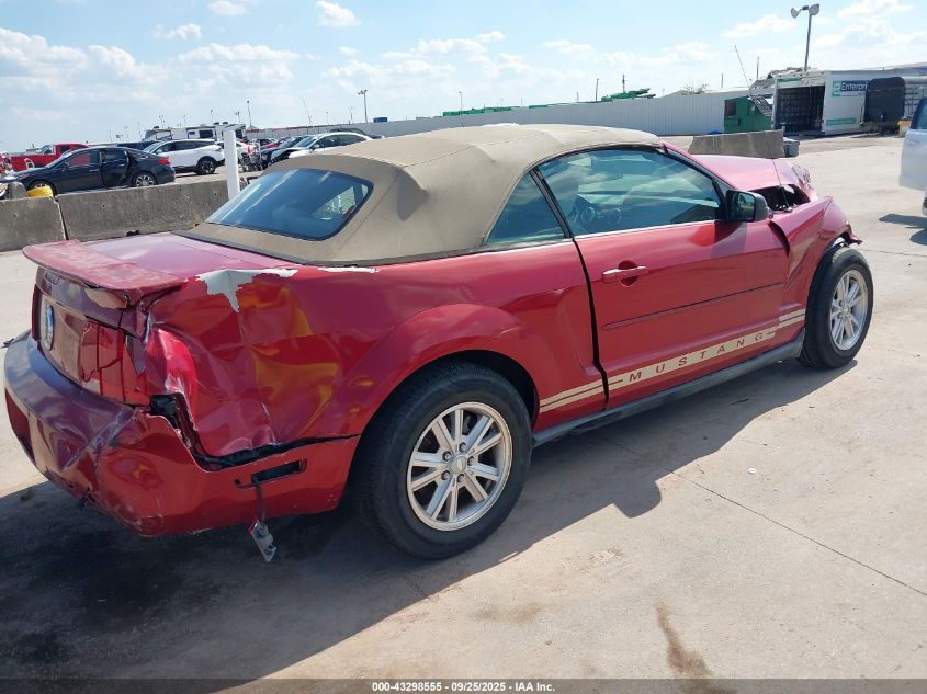 2008 Ford Mustang V6 Deluxe/V6 Premium VIN: 1ZVHT84N285201540 Lot: 43298555