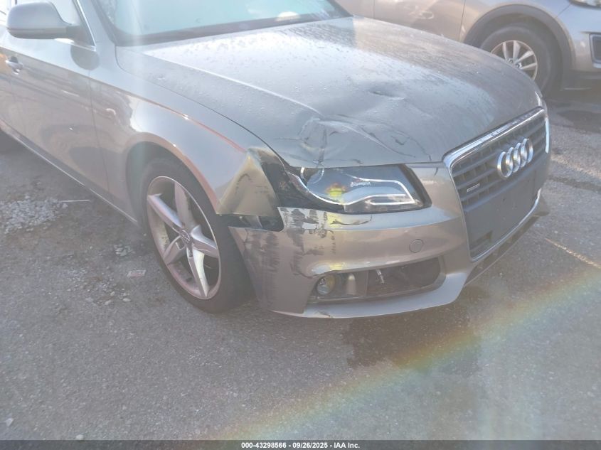 2009 Audi A4 2.0T Premium VIN: WAUMF78K99N028505 Lot: 43298566