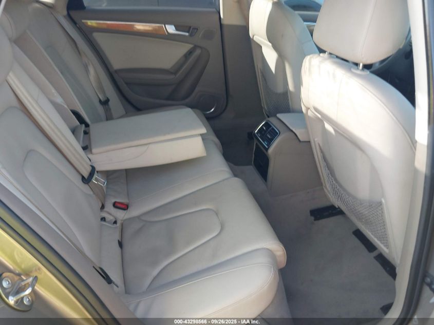 2009 Audi A4 2.0T Premium VIN: WAUMF78K99N028505 Lot: 43298566