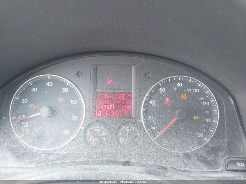 2009 Volkswagen Jetta S VIN: 3VWJM71K79M168582 Lot: 43298600