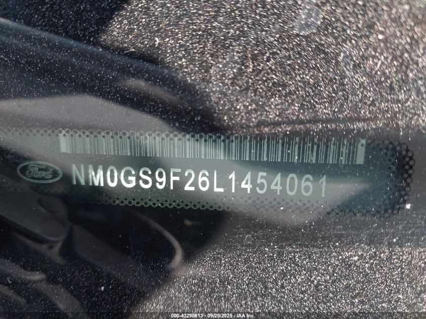 2020 Ford Transit Connect Xl VIN: NM0LS6E22L1463970 Lot: 43298613