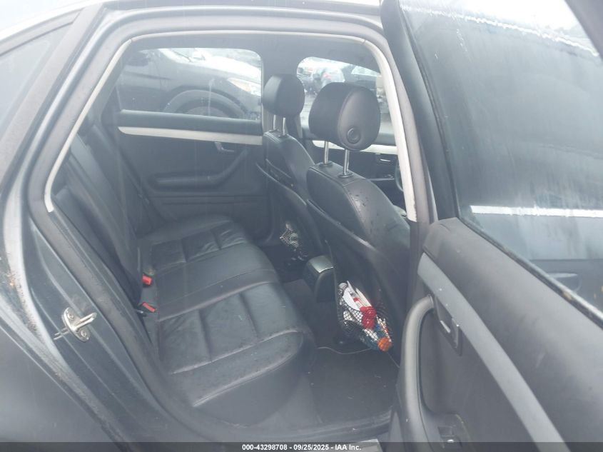 2008 Audi A4 2.0T/2.0T Special Edition VIN: WAUEF78E48A128676 Lot: 43298708