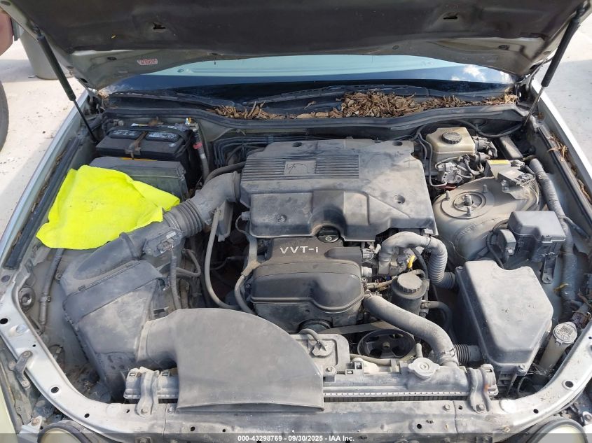 2000 Lexus Gs 300 VIN: JT8BD68S7Y0095298 Lot: 43298769