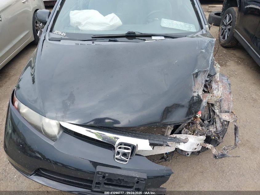 2008 Honda Civic Lx VIN: 2HGFA16508H306186 Lot: 43298777