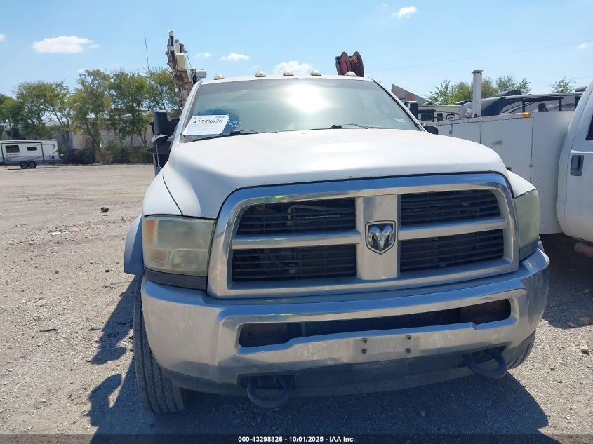 2012 Ram 5500 Chassis St/Slt VIN: 3C7WDMBL9CG257349 Lot: 43298826