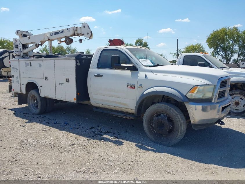 2012 Ram 5500 Chassis St/Slt VIN: 3C7WDMBL9CG257349 Lot: 43298826