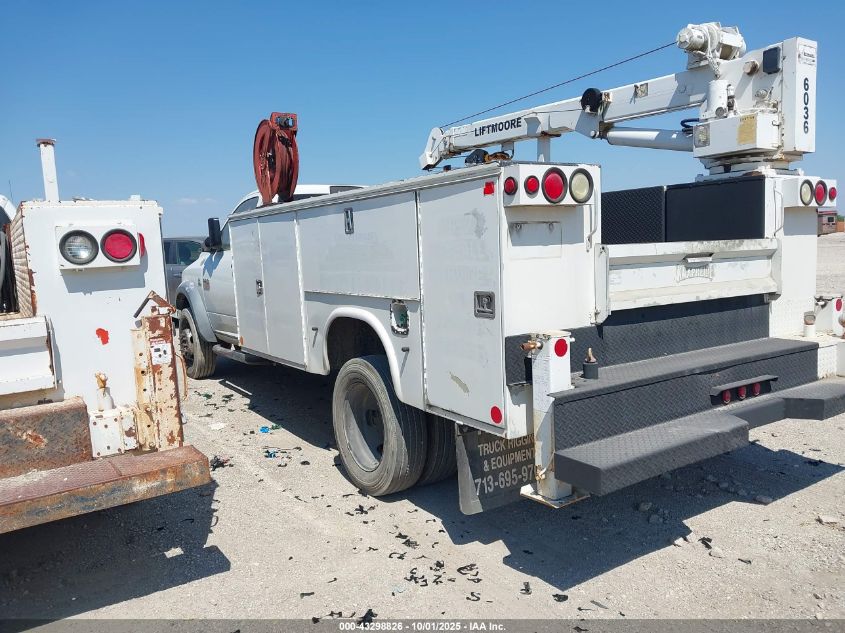 2012 Ram 5500 Chassis St/Slt VIN: 3C7WDMBL9CG257349 Lot: 43298826