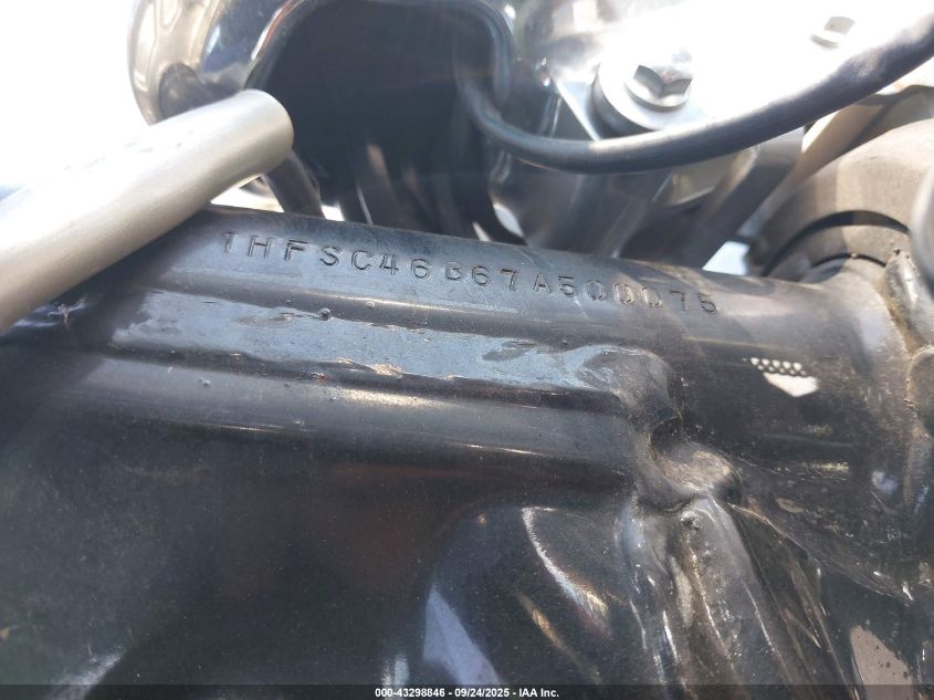 2007 Honda Vtx1800 F1 VIN: 1HFSC46B67A500075 Lot: 43298846