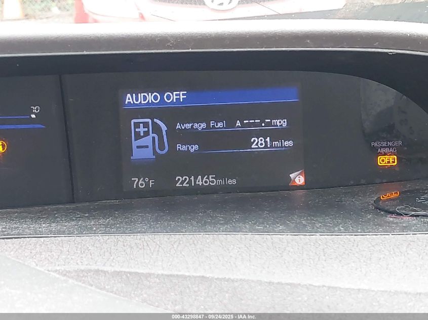 2012 Honda Civic Ex-L VIN: 19XFB2F92CE300186 Lot: 43298847