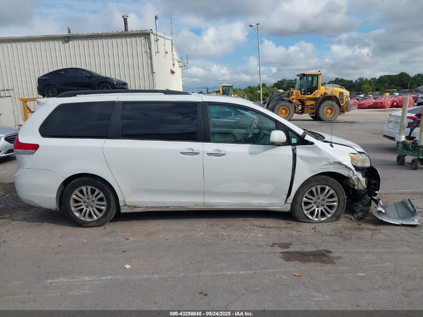 2013 Toyota Sienna Xle V6 8 Passenger VIN: 5TDYK3DCXDS285540 Lot: 43298848