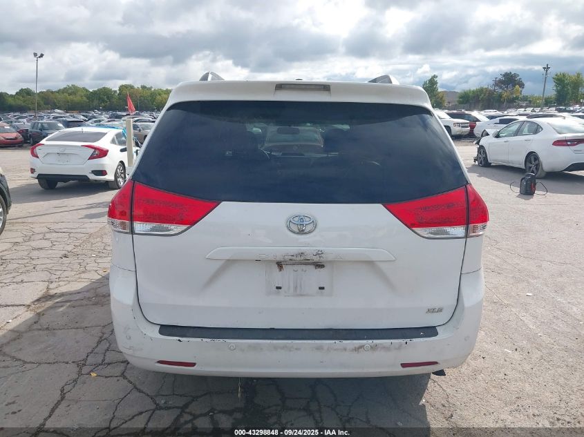 2013 Toyota Sienna Xle V6 8 Passenger VIN: 5TDYK3DCXDS285540 Lot: 43298848