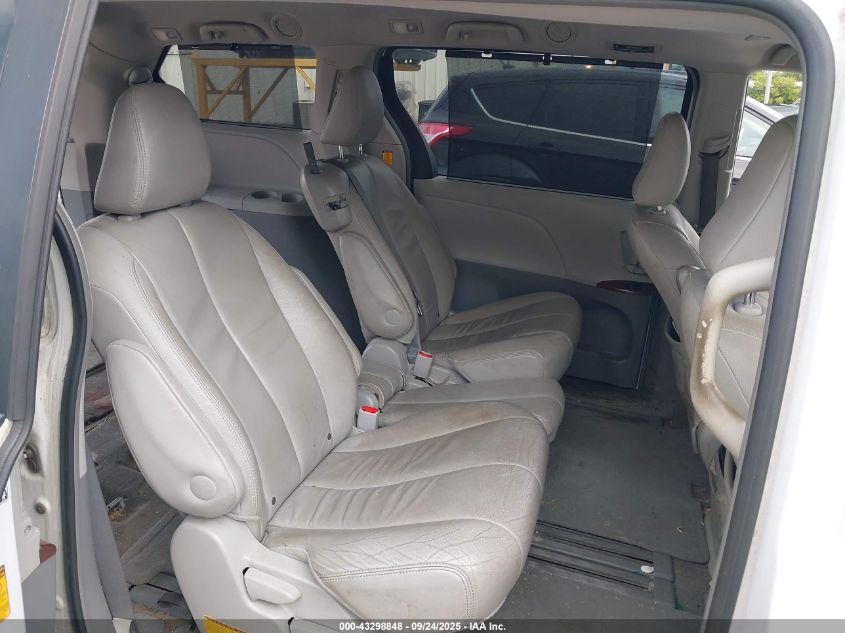 2013 Toyota Sienna Xle V6 8 Passenger VIN: 5TDYK3DCXDS285540 Lot: 43298848