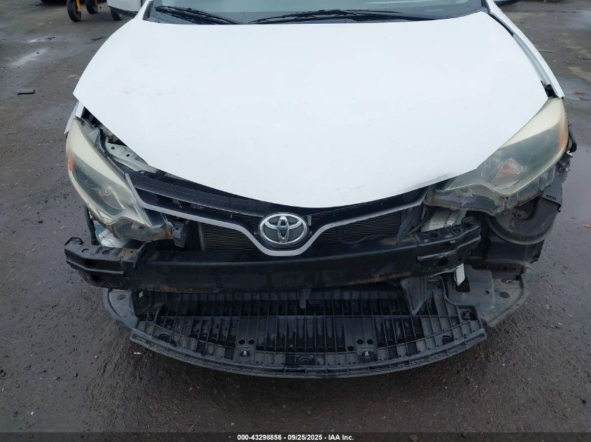 2016 Toyota Corolla Le VIN: 2T1BURHE5GC605228 Lot: 43298856