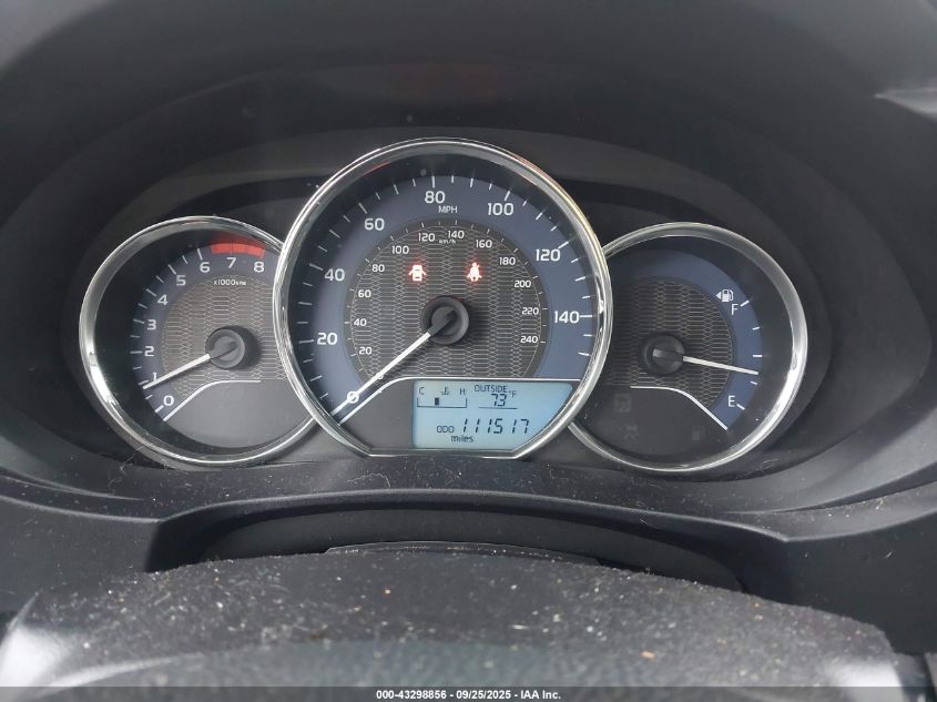 2016 Toyota Corolla Le VIN: 2T1BURHE5GC605228 Lot: 43298856