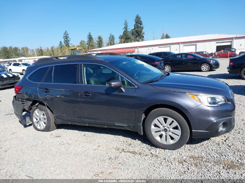 2017 Subaru Outback 2.5I Premium VIN: 4S4BSAFC7H3425277 Lot: 43298860